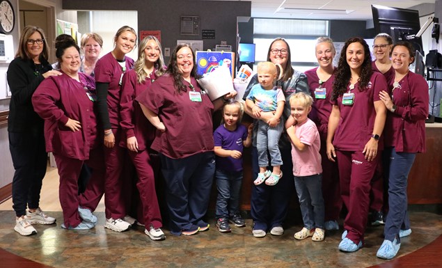 Family Birth Center associates with Lacey Hefner and children